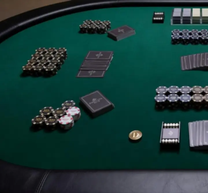 Professzionális pókerasztal és zsetonkészlet Dunaevents rendezvényen